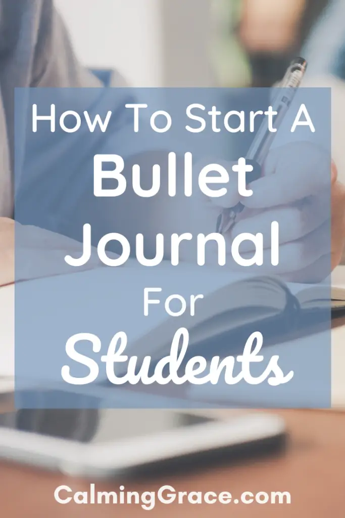 How to Set Up a Bullet Journal as a Student