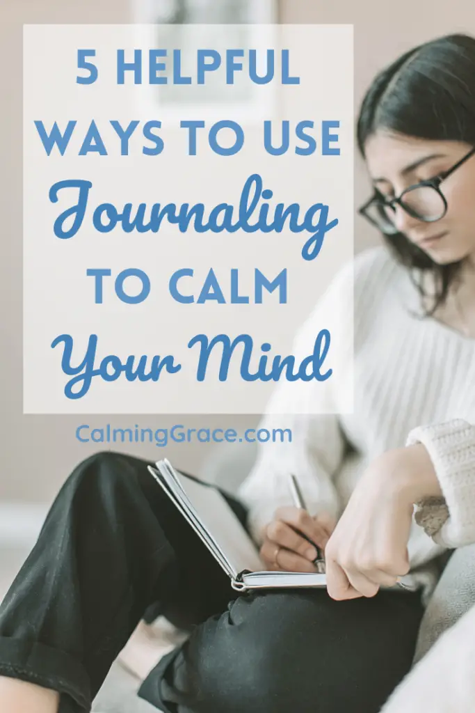 Journaling for Anxiety — WRITING MINDSET