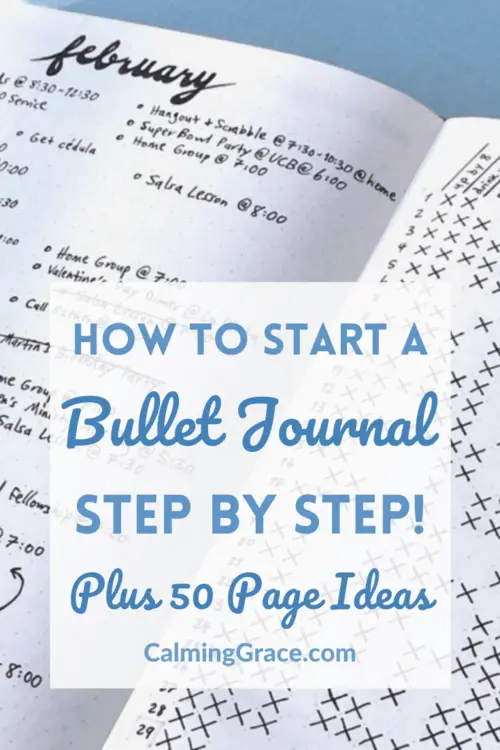 Complete Guide to Starting a Bullet Journal, Step by Step, Plus 50 Page Ideas