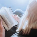 Woman reading Bible