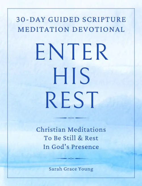 30-Day Christian Meditation Devotional Journal