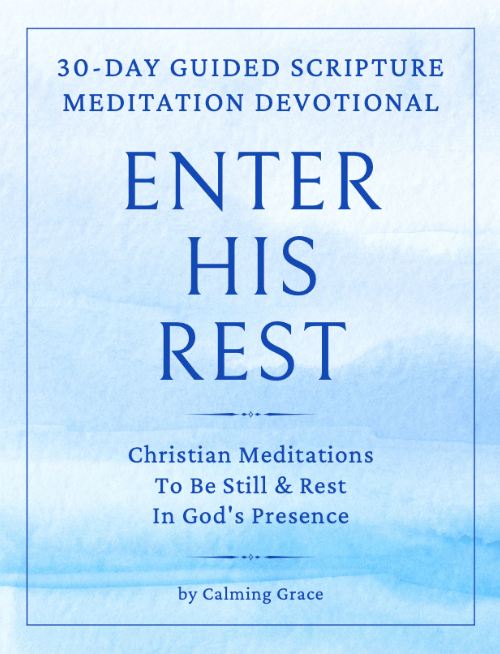 30-Day Christian Meditation Devotional Journal